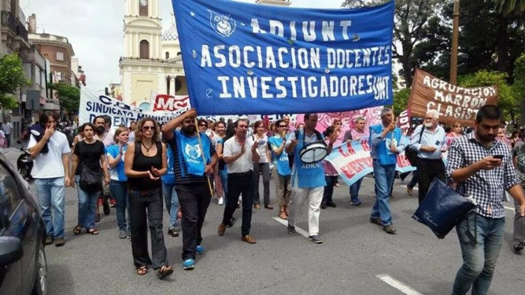 Sin acuerdo paritario, gremios universitarios anunciaron 23 días de protestas y una nueva Marcha Federal